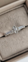 Forever Yours Clover Keepsake Ring | 925 Sterling Silver