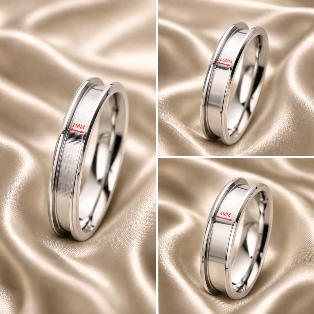 Gents 360 Keepsake Ring | Stainless Steel