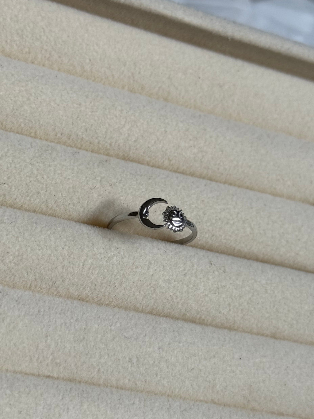 Forever Yours Sun and Moon Ring | Adjustable