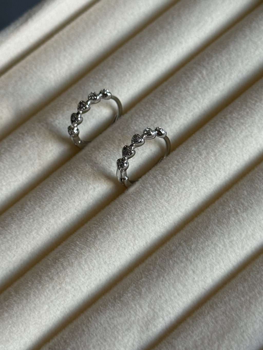 Heart Huggies | 925 Sterling Silver Earrings