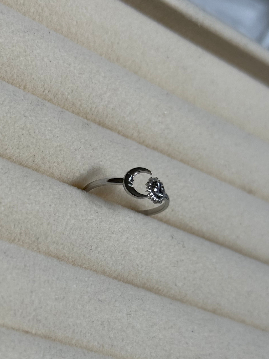 Forever Yours Sun and Moon Ring | Adjustable