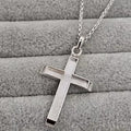 925 Silver Cross Necklace