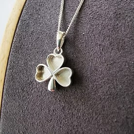 Shamrock Keepsake Necklace