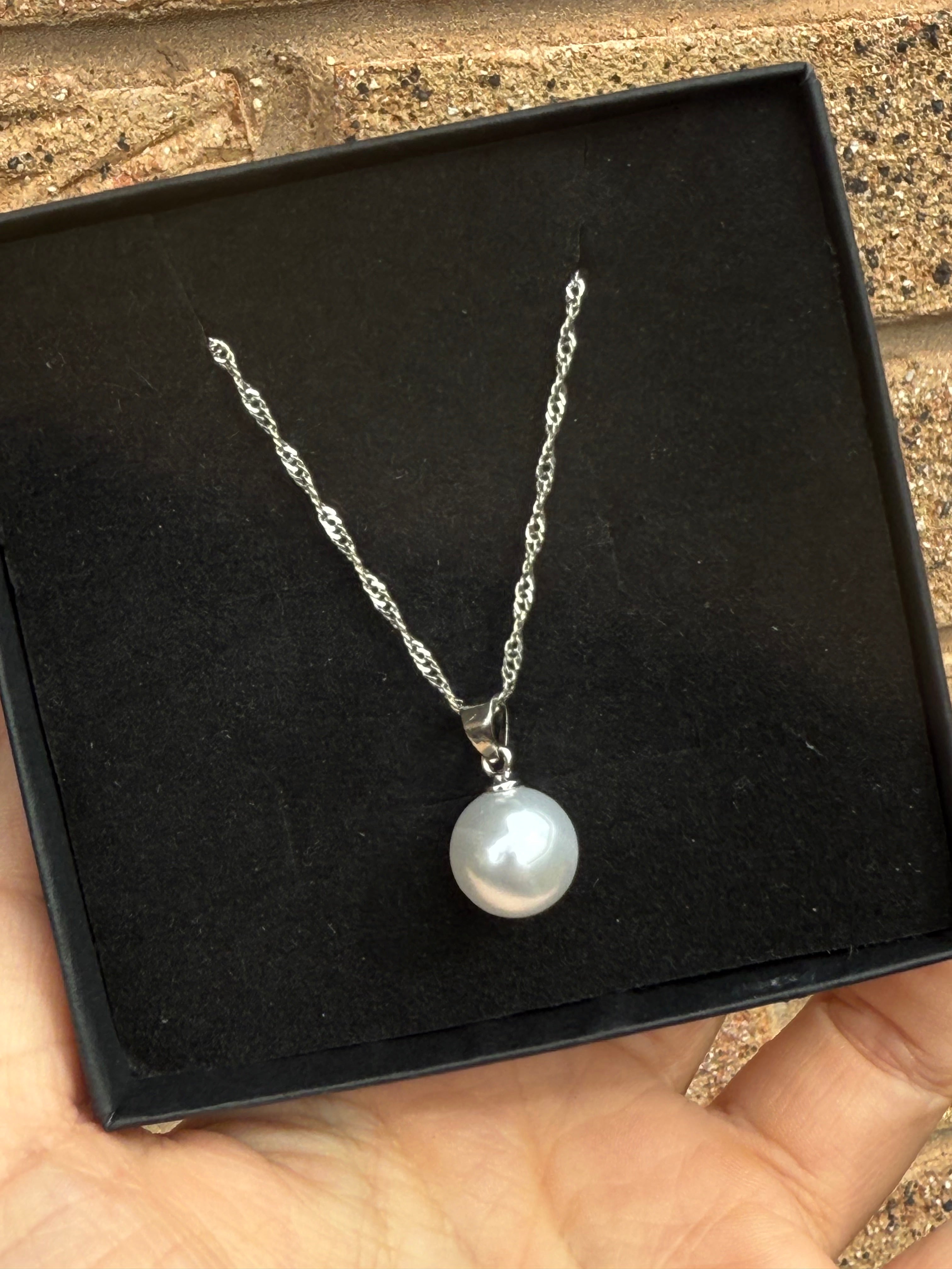 Forever Yours Pèrola Necklace| 925 Sterling Silver