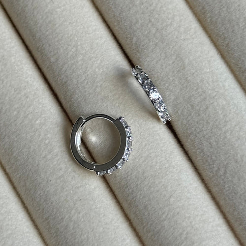 Arabella Huggies | Sterling Silver Earrings