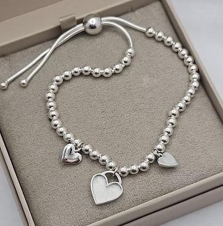 Heart Charm Bracelet