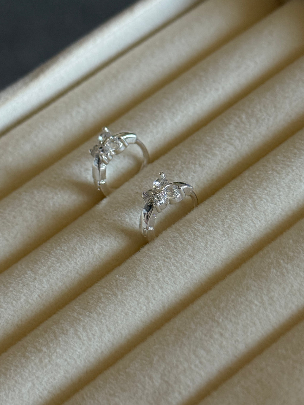 Butterfly Huggies | 925 Sterling Silver Earring