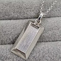 Silver Block Pendant