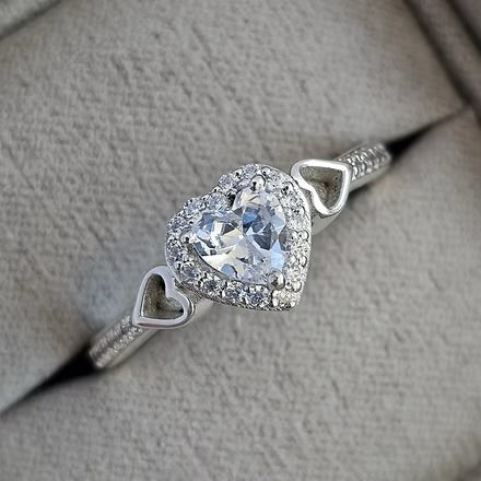 Forever Yours In Love Keepsake Ring | 925 Sterling Silver