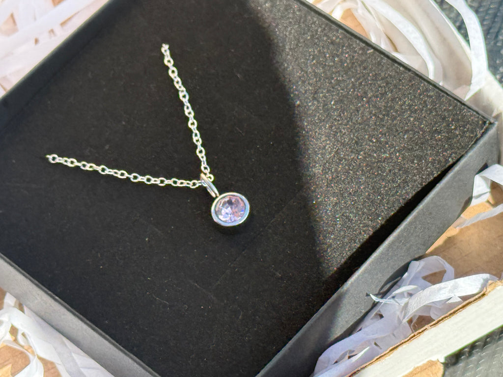 Forever Yours Birthstone Necklace