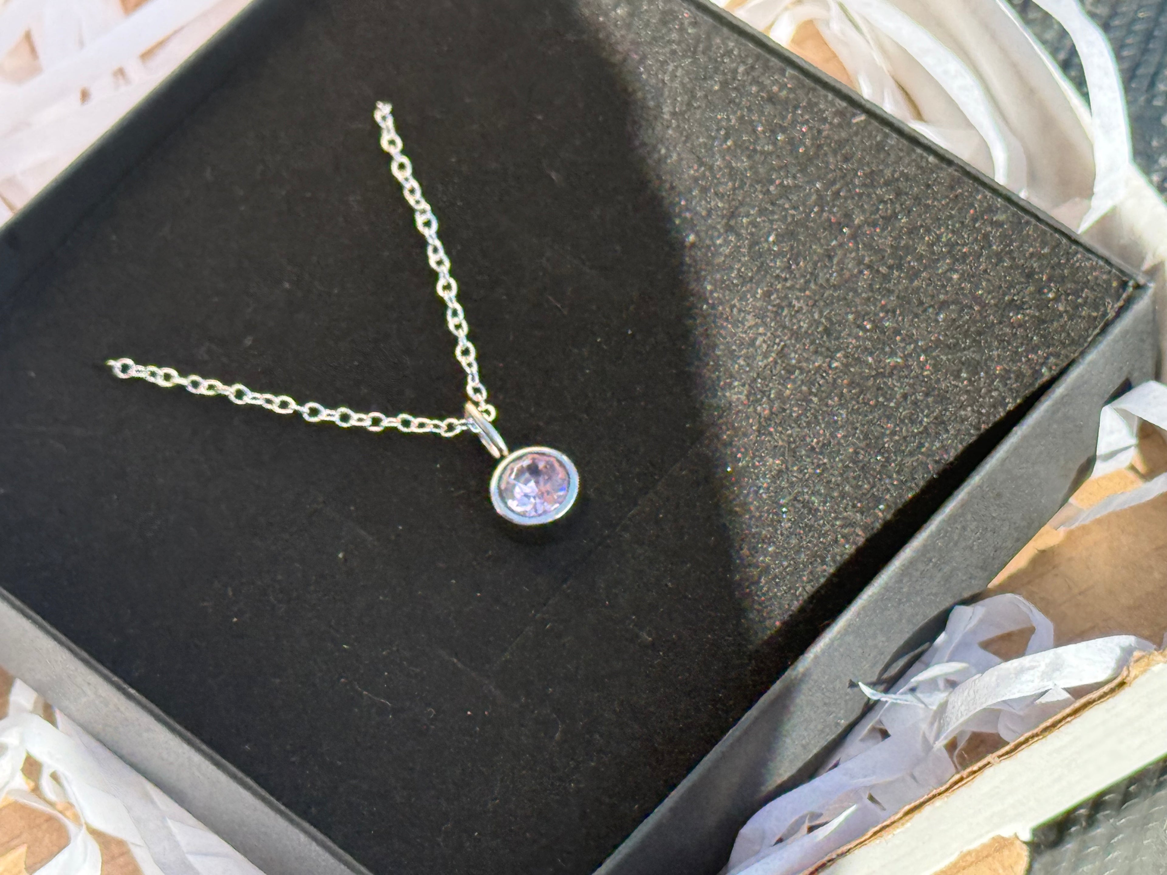 Forever Yours Birthstone Necklace