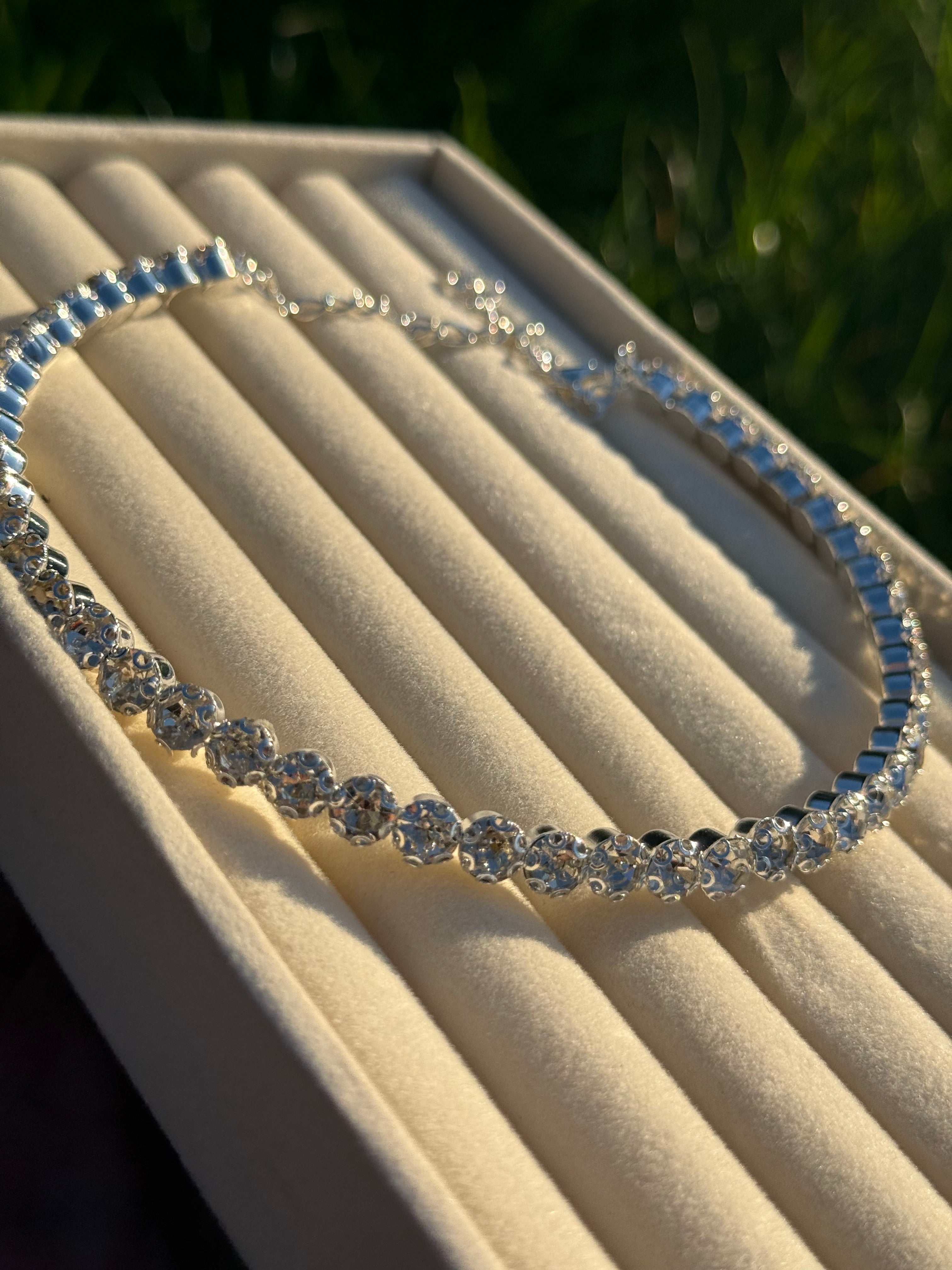 Bling Choker Necklace | Stainless Steel