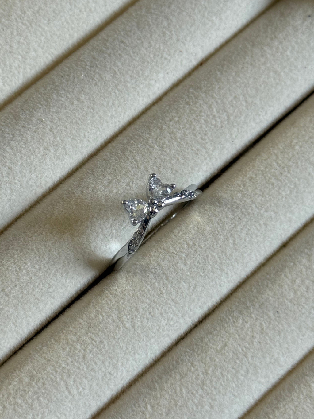Forever Yours Bling Bow Ring | Adjustable Ring