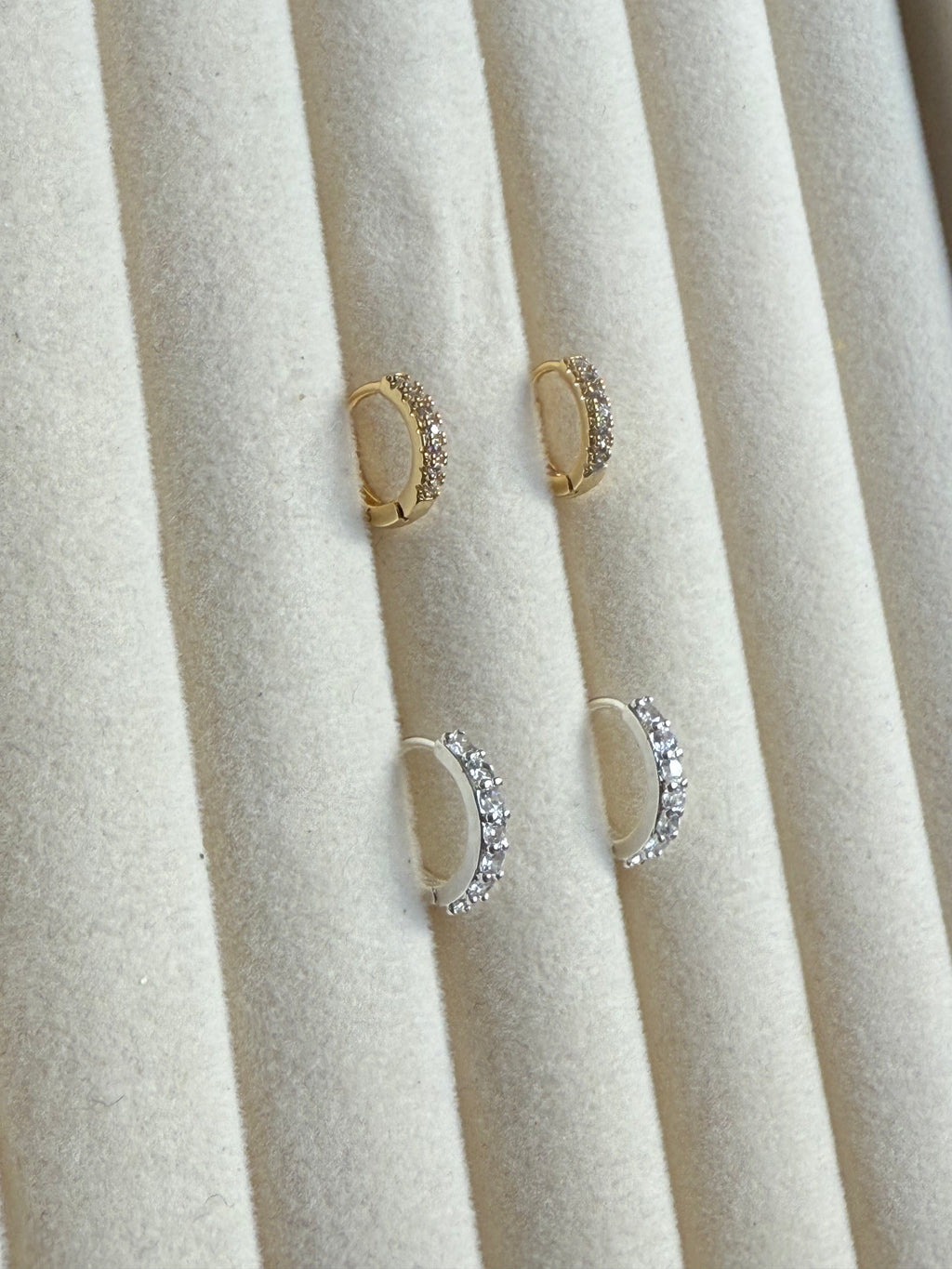 Arabella Huggies | Sterling Silver Earrings
