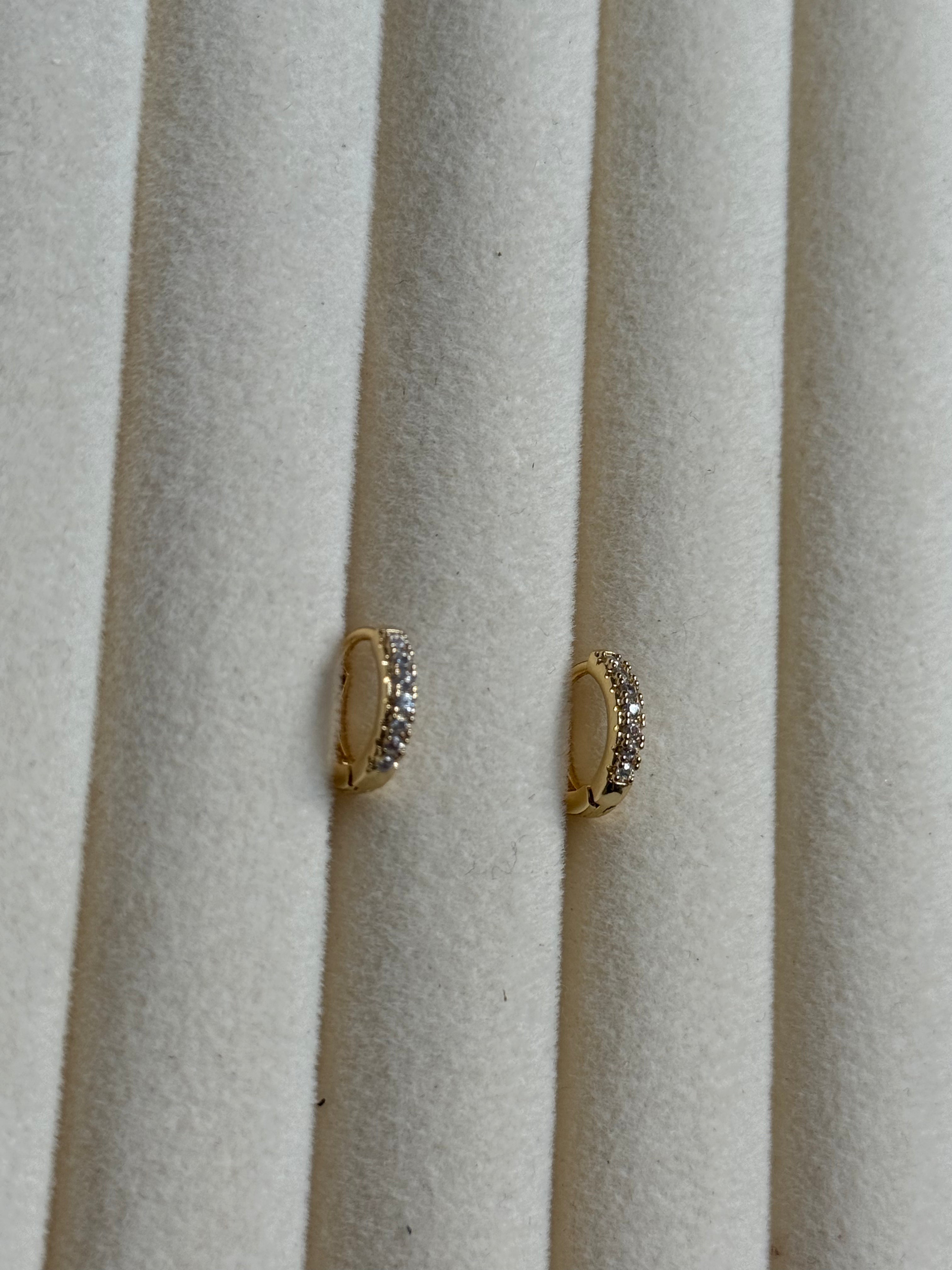 Arabella Huggies | Sterling Silver Earrings