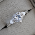 Forever In Love Ring Available in Gold and Silver