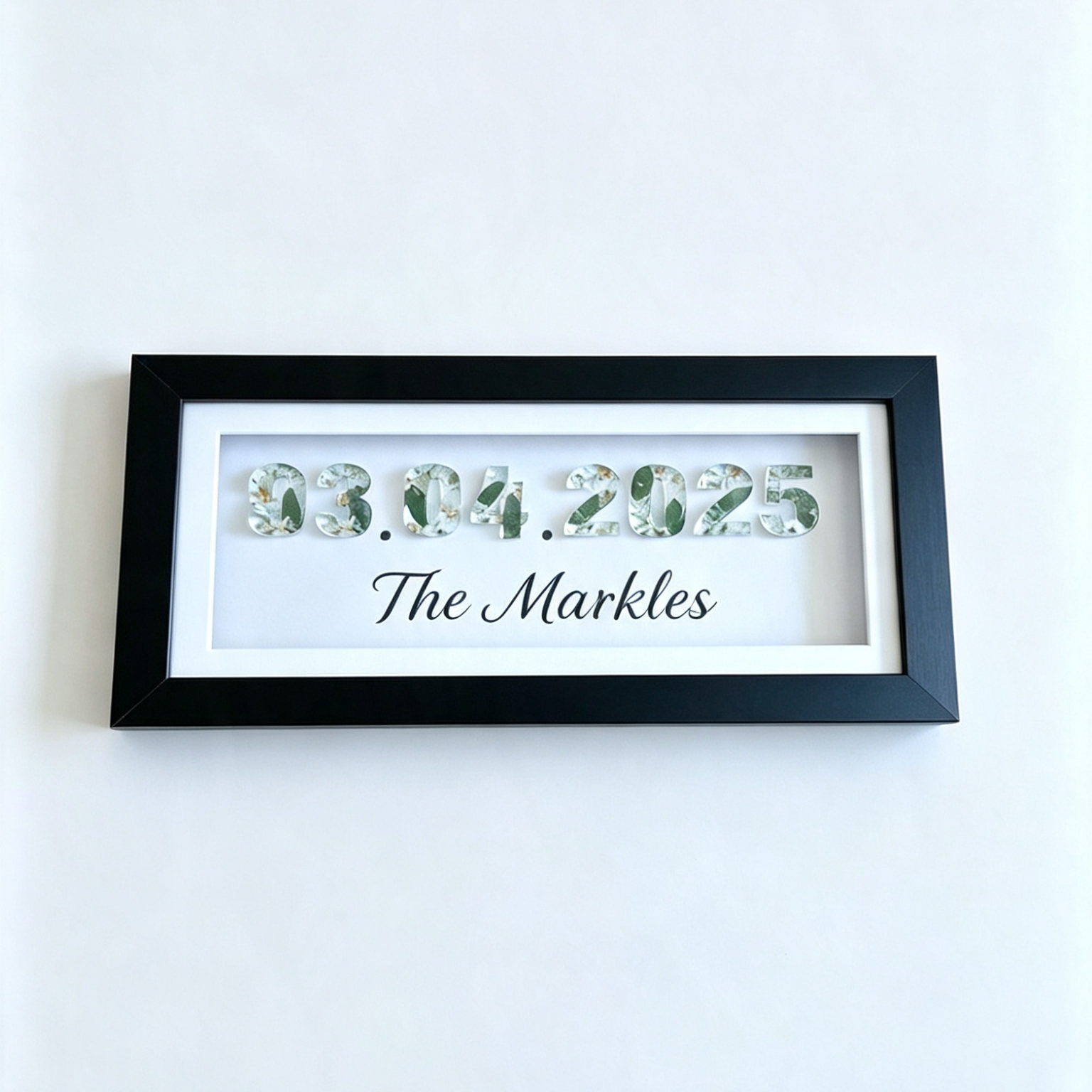 Resin Name or Date Frame