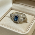 Sapphire Keepsake Ring