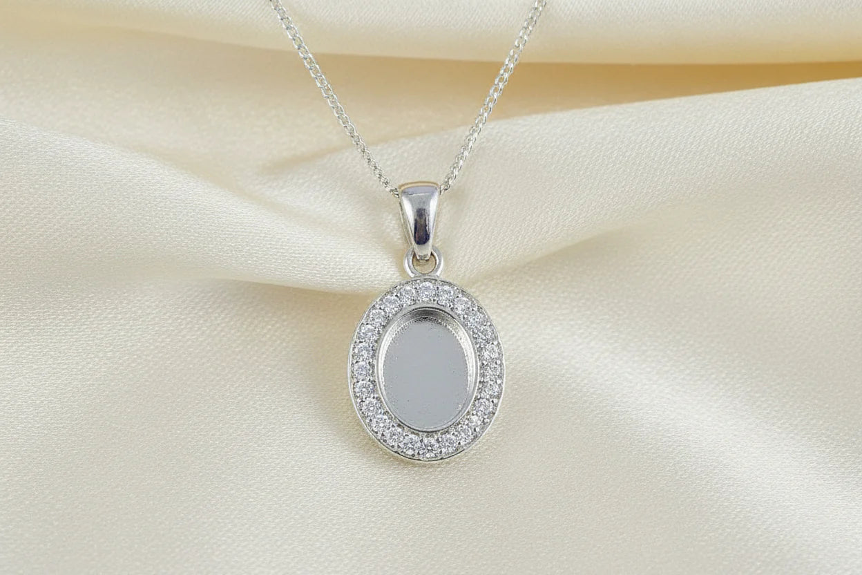 Carolina Bling Keepsake Necklace | 925 Sterling Silver